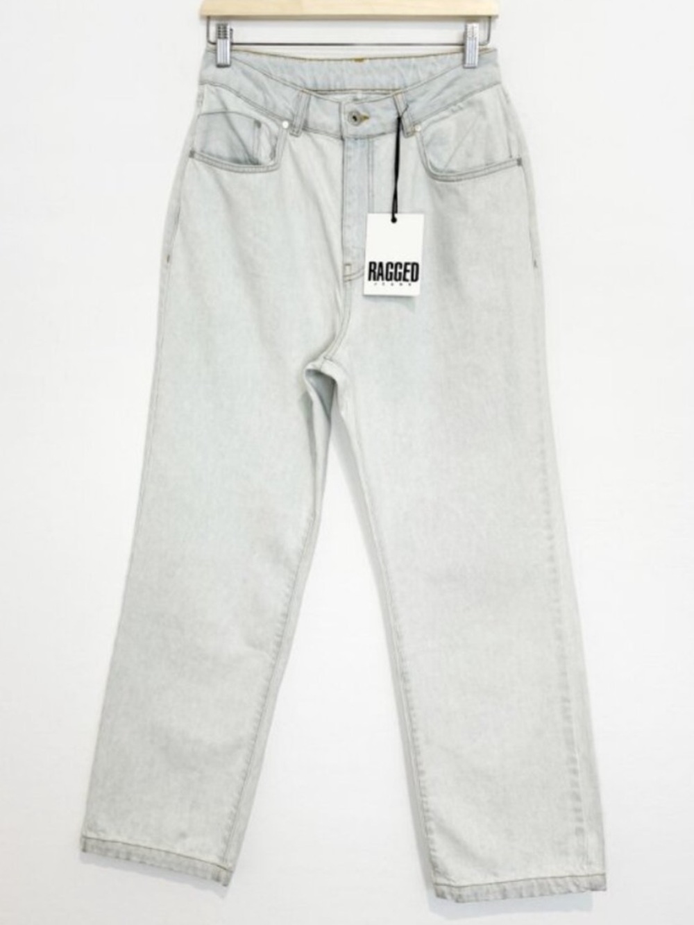 The Ragged Priest Dad Jeans Size 30 Light Wash Cotton Baggy Y2K Grunge Slouchy